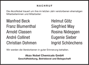 Traueranzeige von Manfred Beck von Aachener Zeitung / Aachener Nachrichten