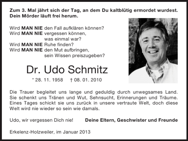Dr. SCHMITZ Udo