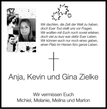 Traueranzeige von Anja  von Super Sonntag / Super Mittwoch